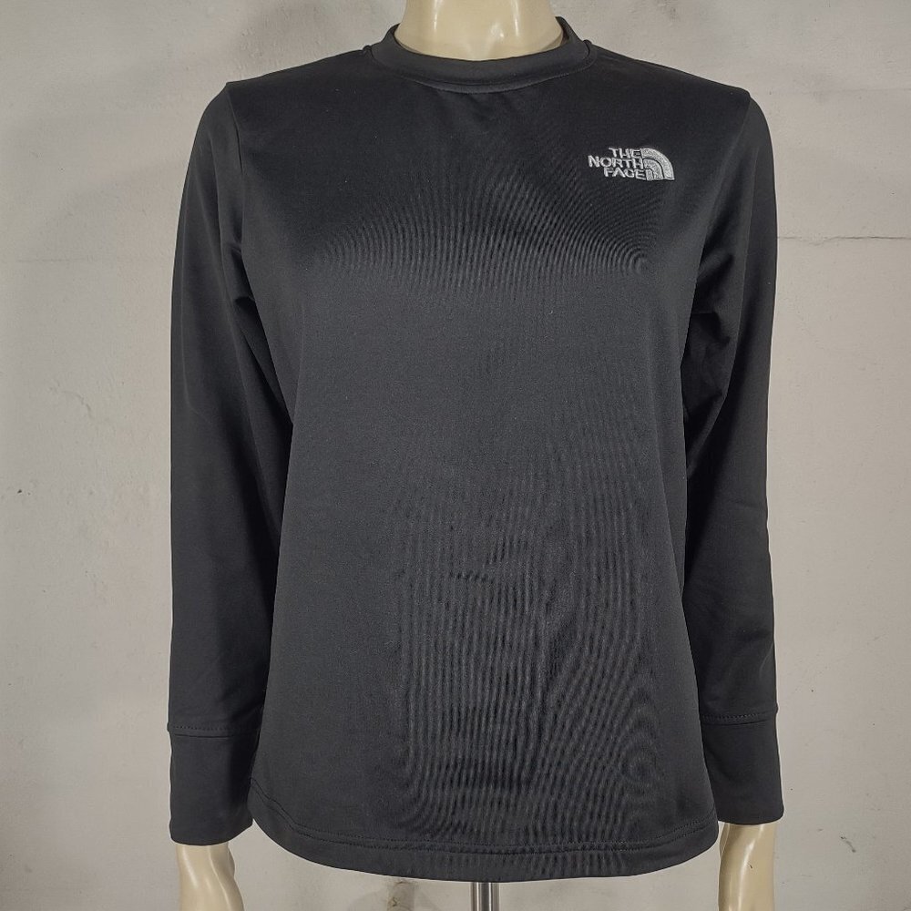 The North Face black soft insulated long sleeve base layer shirt womens Small - Picture 1 of 7